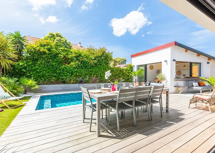 别墅 Ilona - Piscine A Quelques Pas Des Plages 比亚里茨